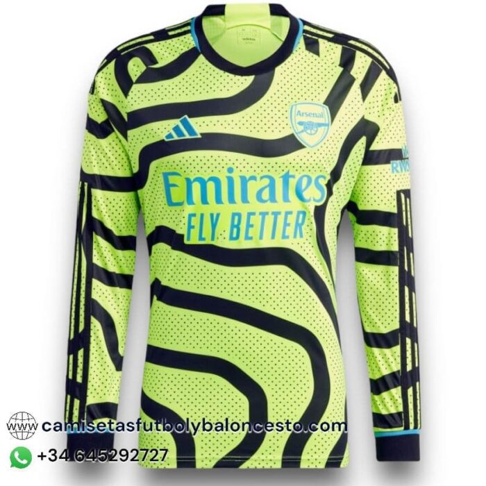 Arsenal Away Long Sleeve Shirt 2023 2024