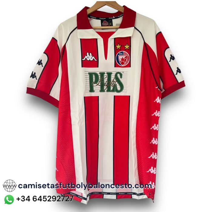 Estrella Roja Home Shirt 1990 1991