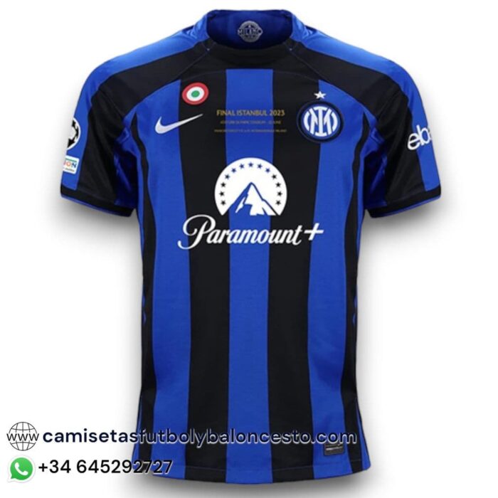 Inter de Milán Home UCL Final Shirt 2022 2023