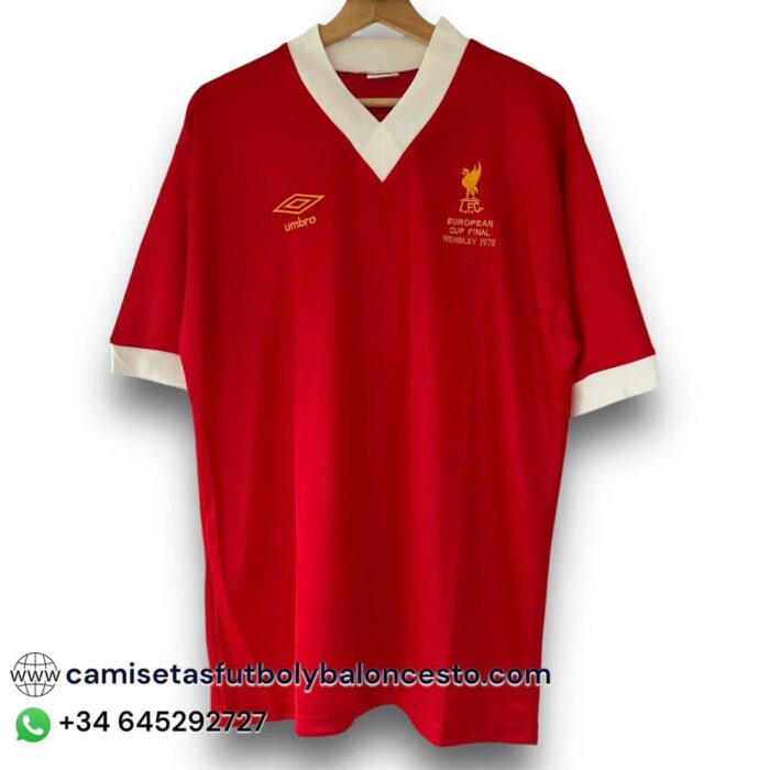 Liverpool Home Final UCL Shirt 1978