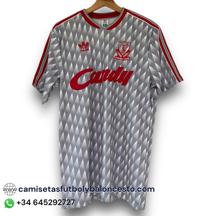 Liverpool Away Shirt 1990 1991