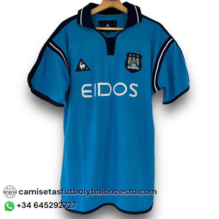 Manchester City Home Shirt 2001 2002