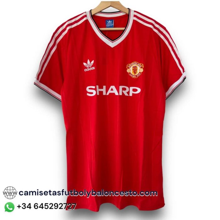 Manchester United Home Shirt 1983 1984