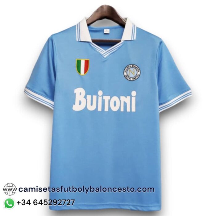 Napoles Home Shirt 1985 1986