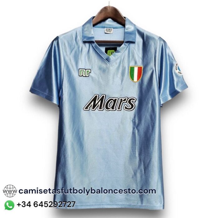 Nápoles Home Shirt 1990 1991