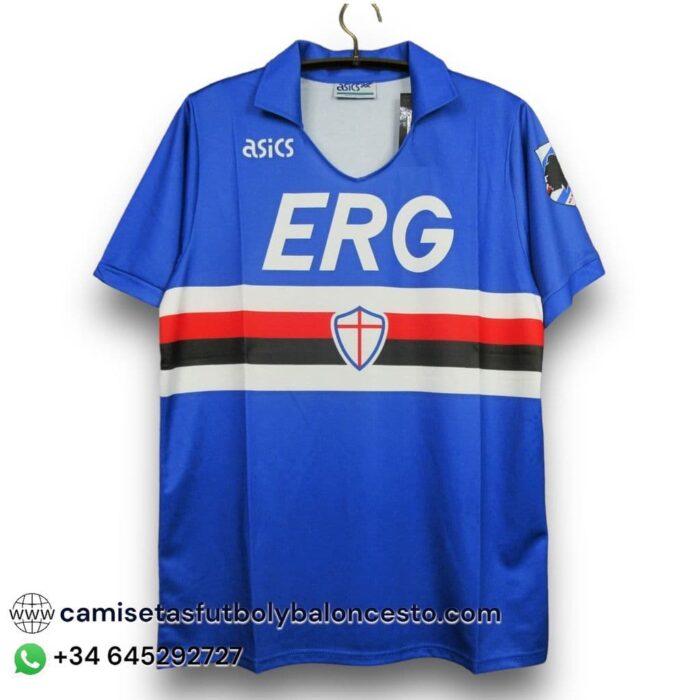 Sampdoria Home Shirt 1990 1991