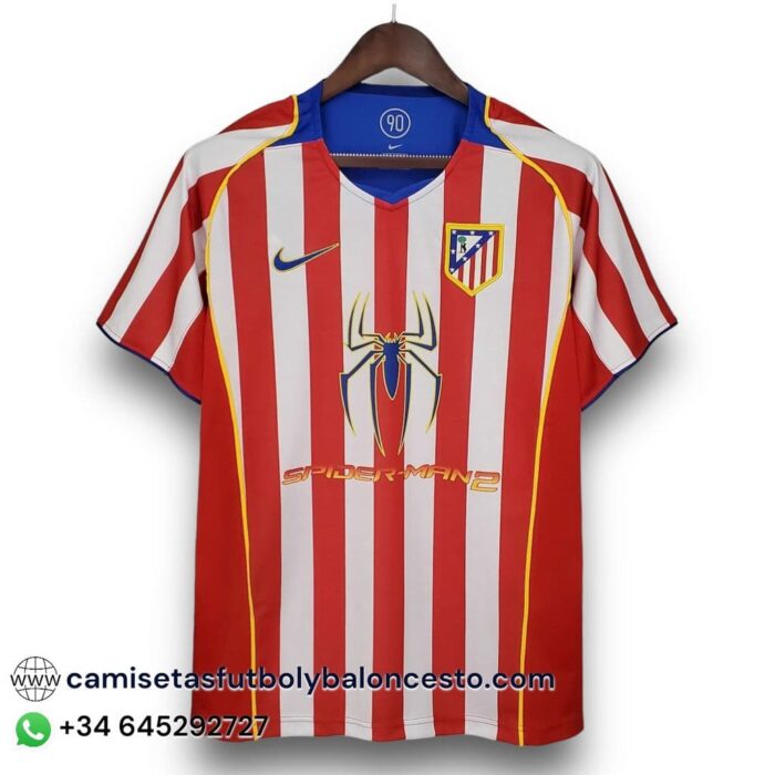 Atletico de Madrid Home Shirt 2004 2005