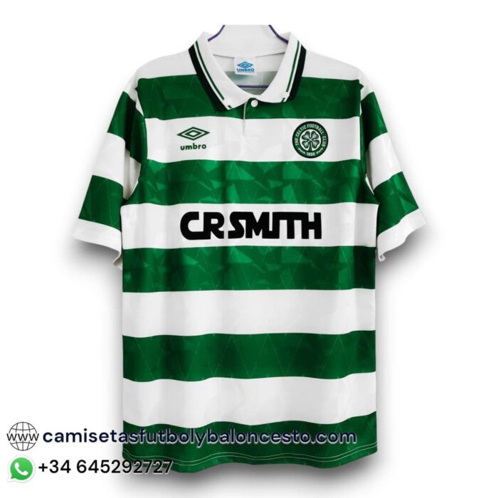 Celtic Home Shirt 1989 1991