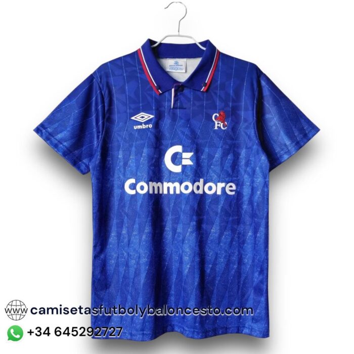 Chelsea Home Shirt 1989 1991