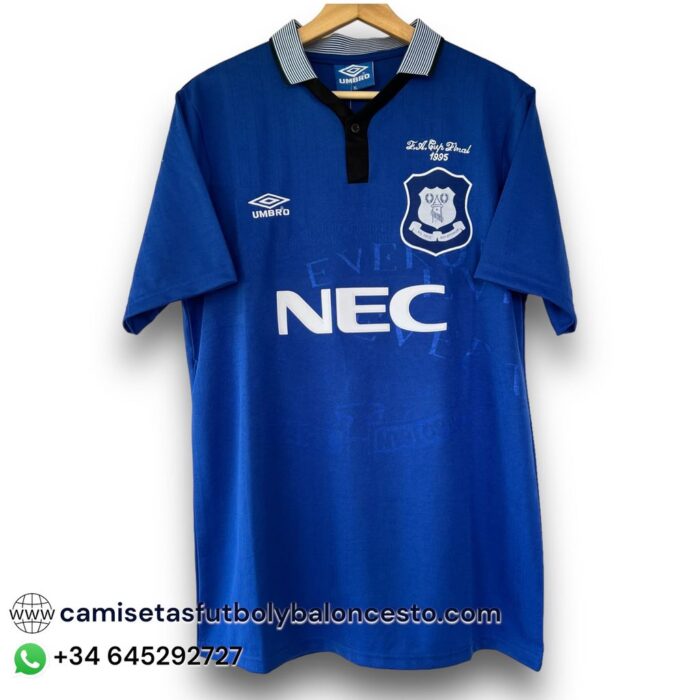 Everton Home Cup Final Shirt 1994 1995