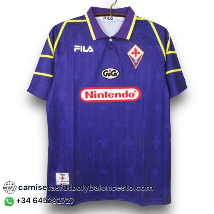 AC Fiorentina Home Shirt 1997 1998