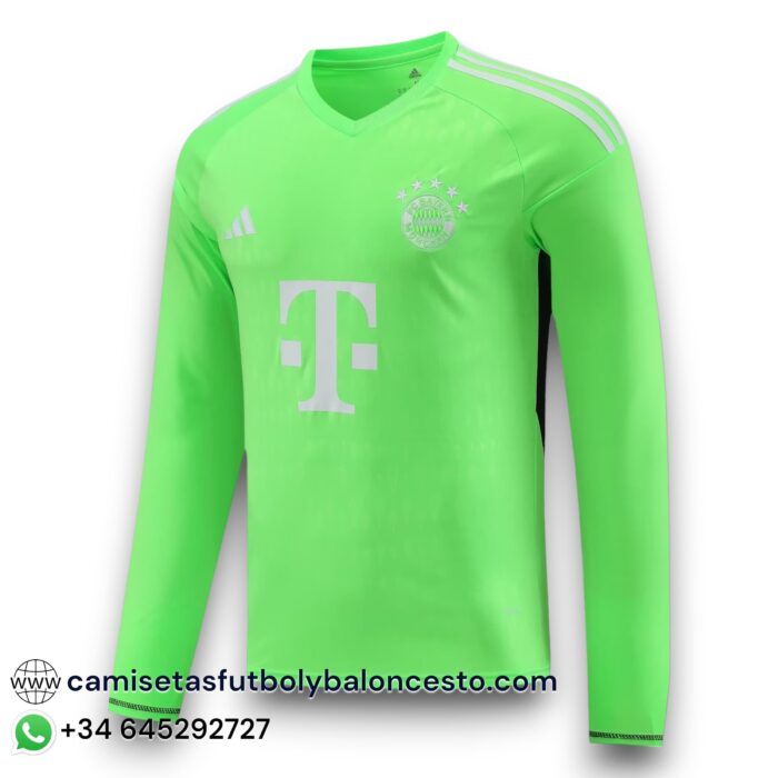 Bayern Munich Home Goalkeeper Long Sleeve Shirt 2023 2024