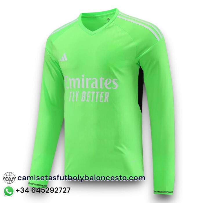 Real Madrid Home Goalkeeper Long Sleeve Shirt 2023 2024