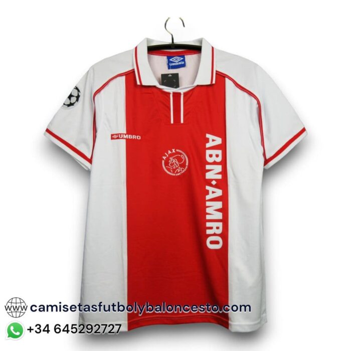 Ajax Home UCL Shirt 1998 1999