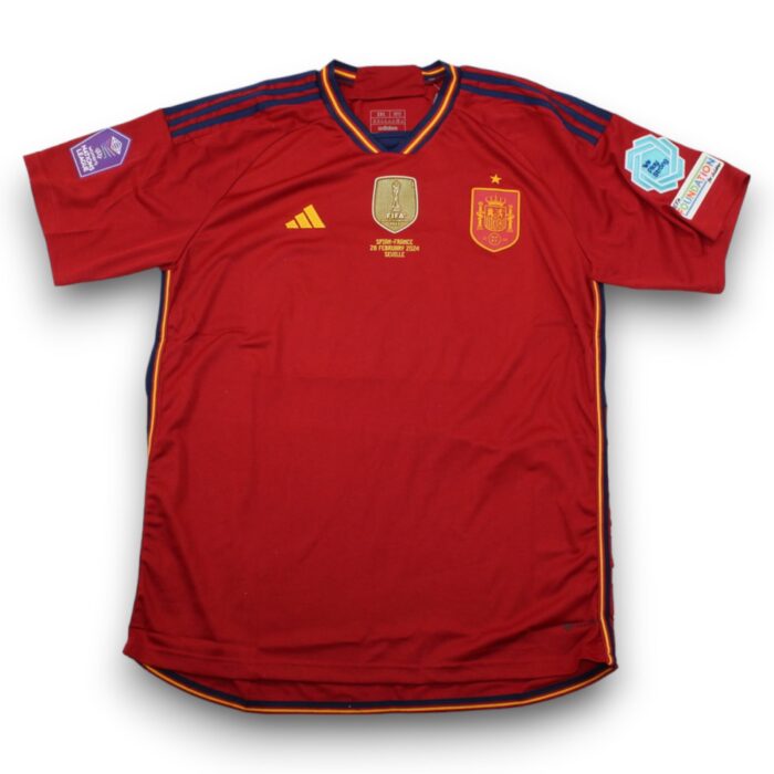 Spain Home Uefa Nations Final Shirt 2023 2024 - Women's Football