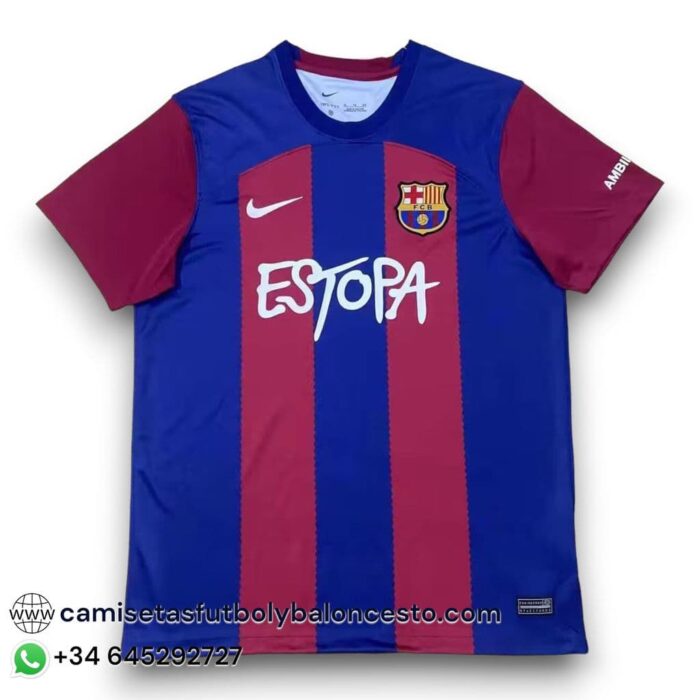 Barcelona x Estopa Home Shirt 2023 2024