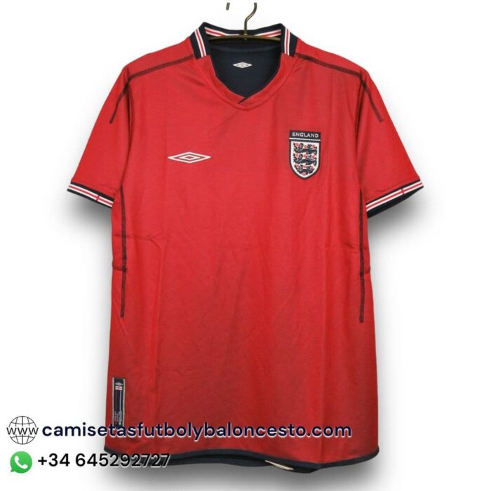 England Away Shirt 2002