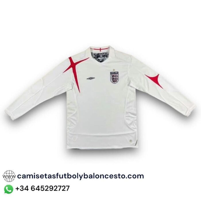 England Home Long Sleeve Shirt 2006