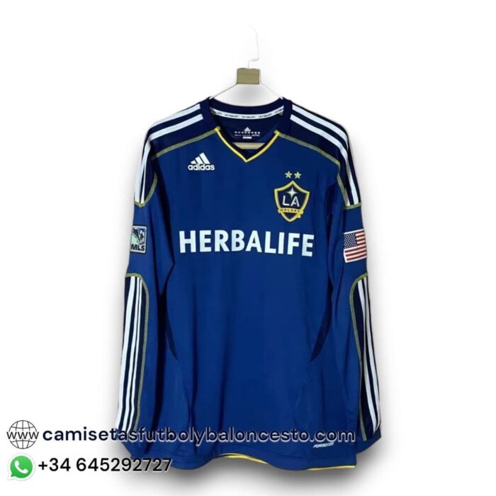 L.A Galaxy Away Long Sleeve Shirt 2011 2012