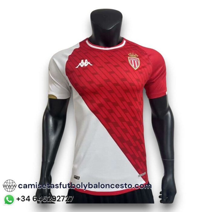 Monaco Home Shirt 2023 2024 - Version Player