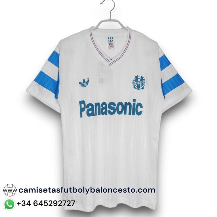 Olympique de Marsella Home Shirt 1990 1991