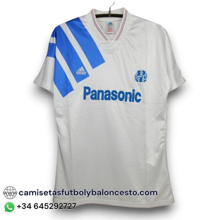 Olympique de Marsella Home Shirt 1991 1992