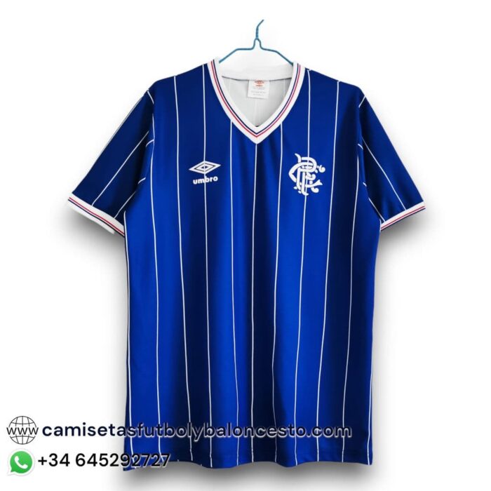 Rangers Home Shirt 1982 1983