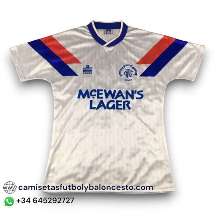 Rangers Away Shirt 1990 1992