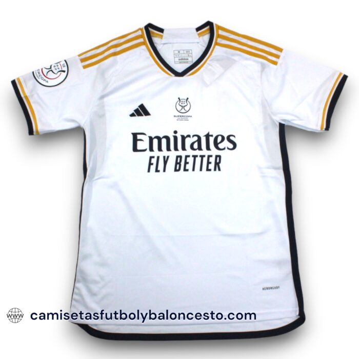 Real Madrid Super Cup Final Commemorative Home Shirt 2023 2024