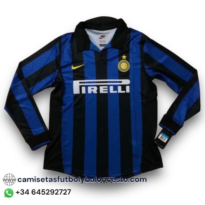 Inter de Milán Home Long Sleeve Shirt 1998 1999