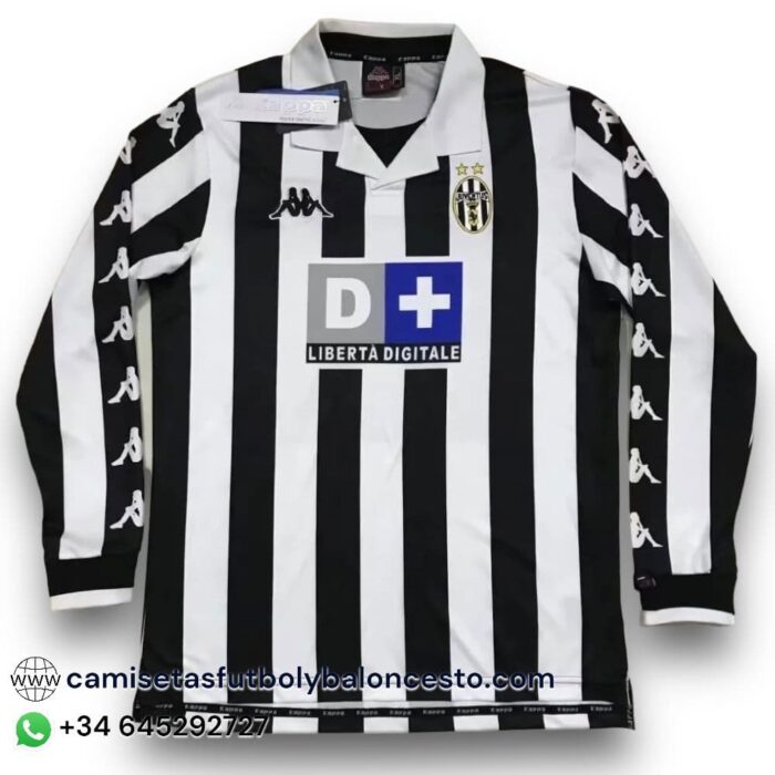 Juventus Home Long Sleeve Shirt 1999 2000