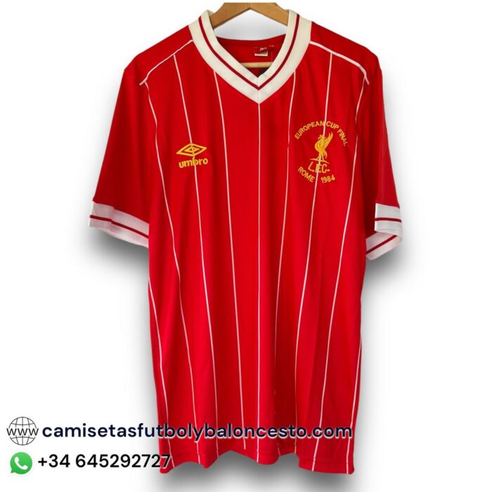 Liverpool Home Final UCL Shirt 1983 1984