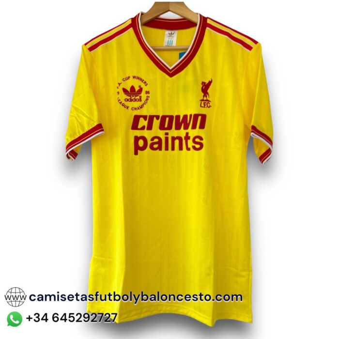 Liverpool Alternative Shirt 1985 1986