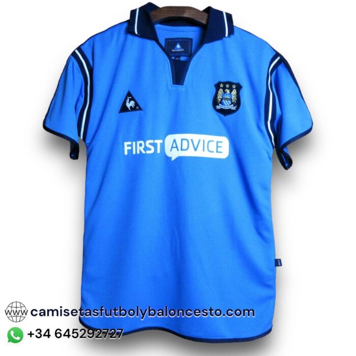 Manchester City Home Shirt 2002 2003