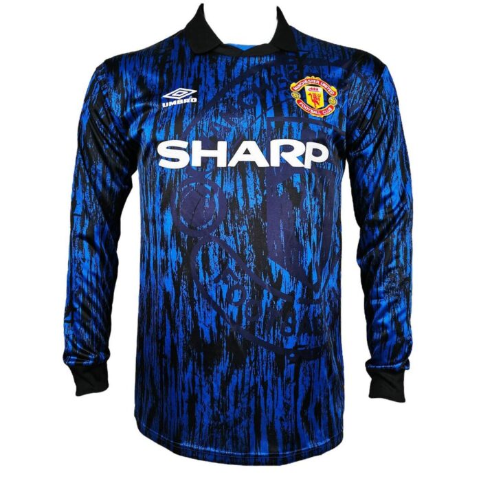 Manchester United Away Long Sleeve Shirt 1992 1993