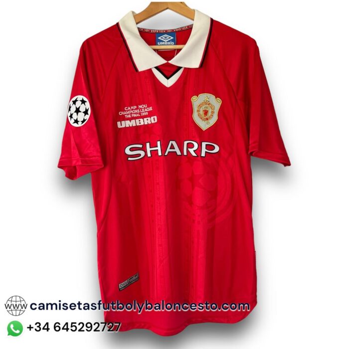 Manchester United Home Final UCL Shirt 1999 2000