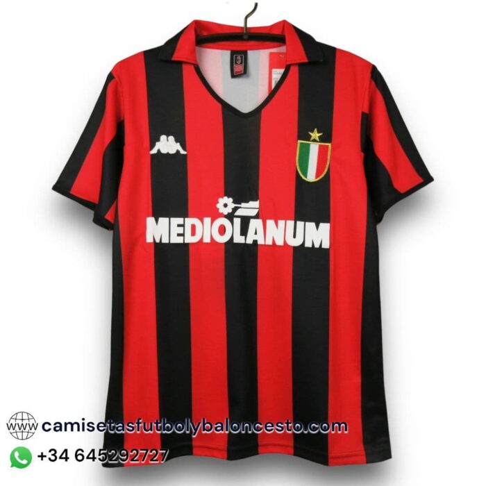 AC Milan Home Shirt 1988 1989