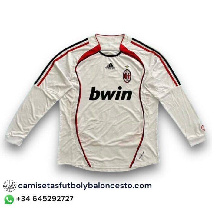 AC Milan Away Long Sleeve Shirt 2006 2007