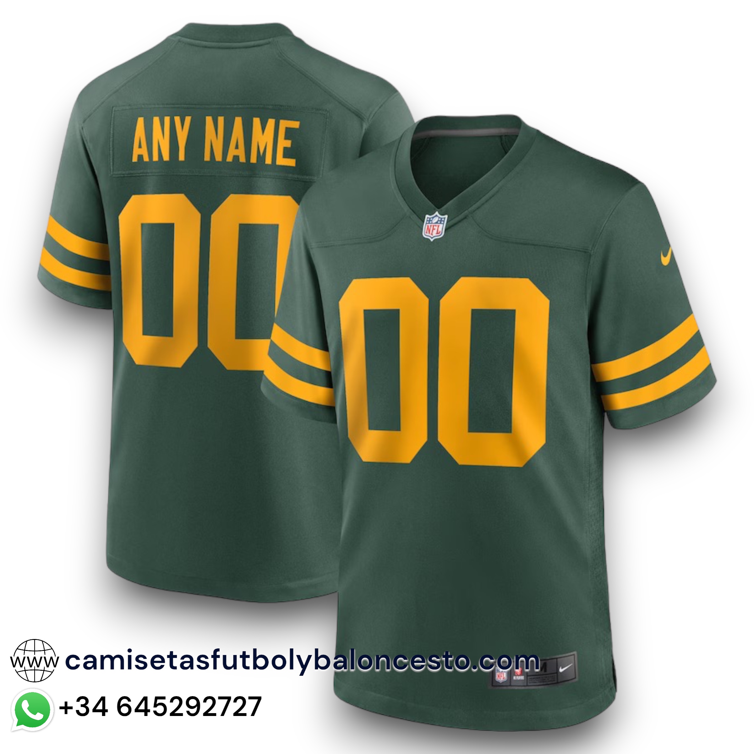 Green Bay Packers Throwback Shirt