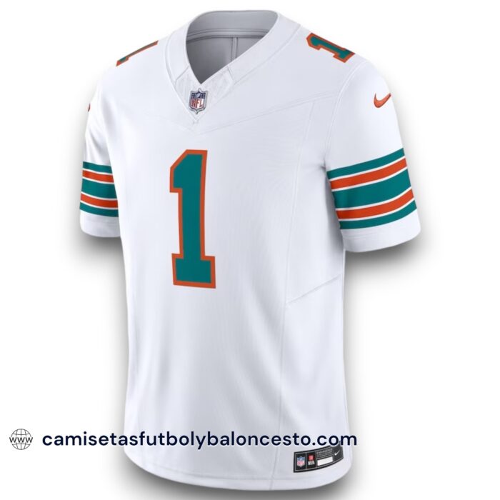 Miami Dolphins Away Throwback Shirt