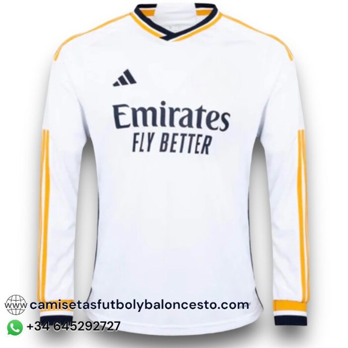 Real Madrid Home Long Sleeve 2023 2024