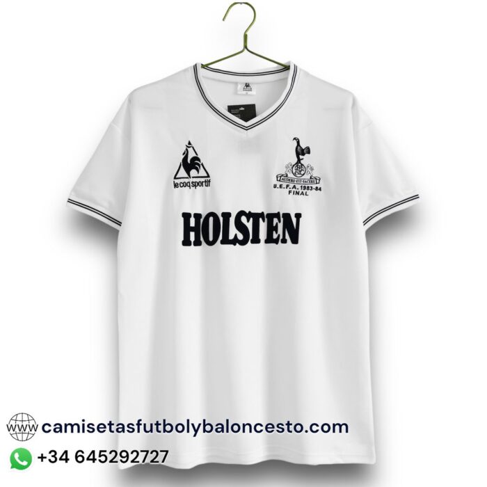 Tottenham Home Final UEL Shirt 1983 1984