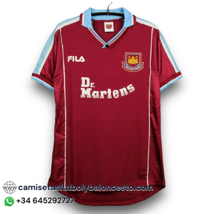 West Ham Home Shirt 1999 2001