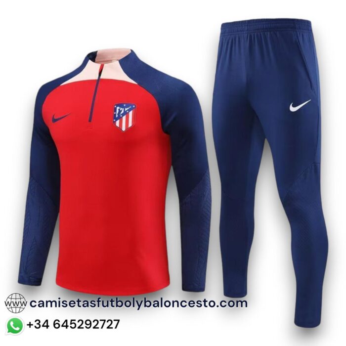 Atlético de Madrid Home Tracksuit 2023 2024 - Training