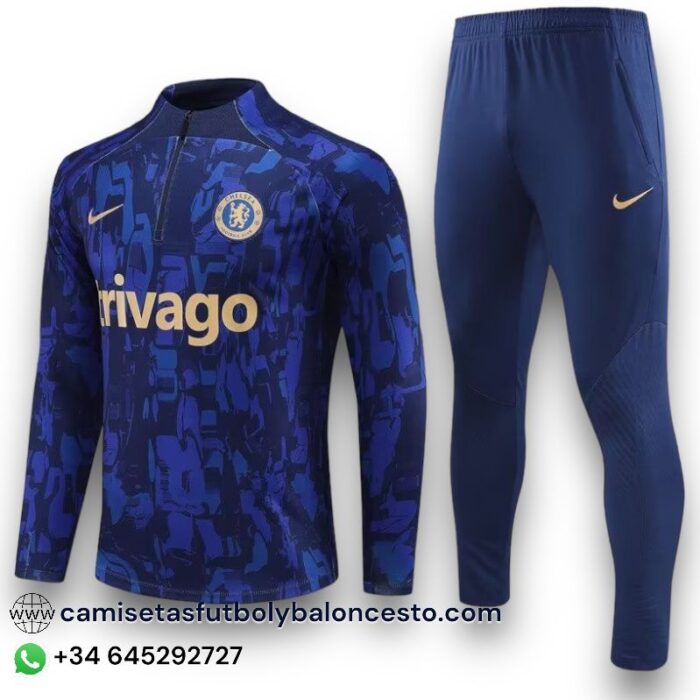 Chelsea Home Tracksuit 2023 2024 - Training