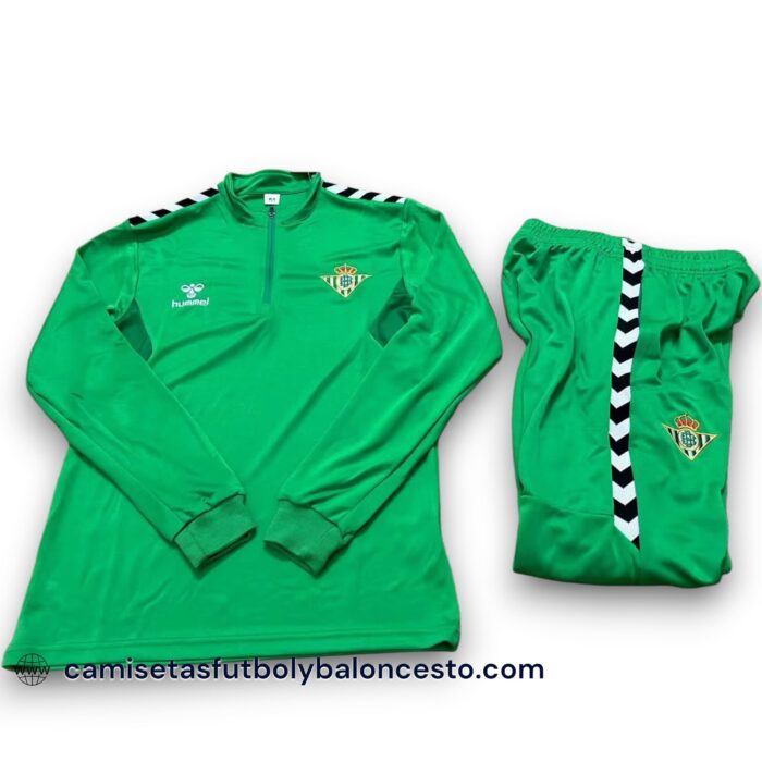 Real Betis Green Tracksuit 2023 2024 - Training