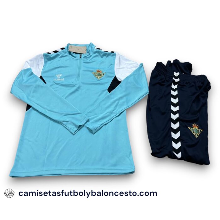 Real Betis Blue Tracksuit 2023 2024 - Training