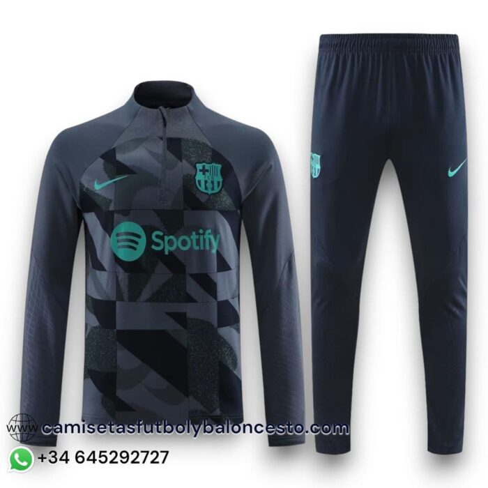 Barcelona Alternative 9 Tracksuit 2023 2024 - Training