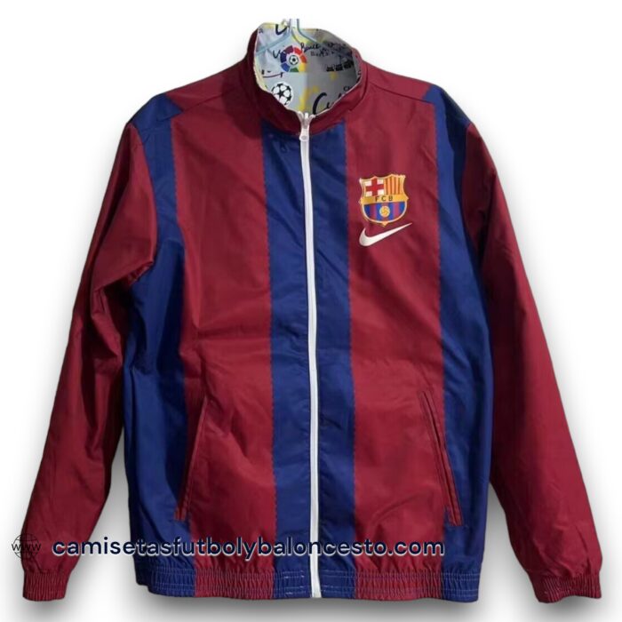 Barcelona Reversible Windbreaker Jacket 2024 2025