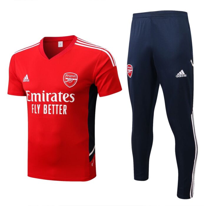 Arsenal Home Tracksuit Short Sleeves 2022 2023